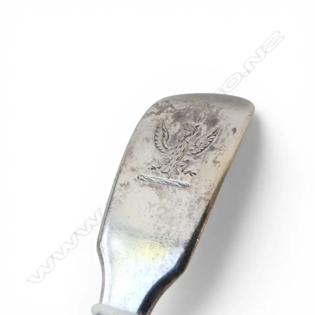VICTORIAN STG SILVER TEA CADDY SPOON, CHAWNER & Co, LONDON 1853, 15gms Image 1++