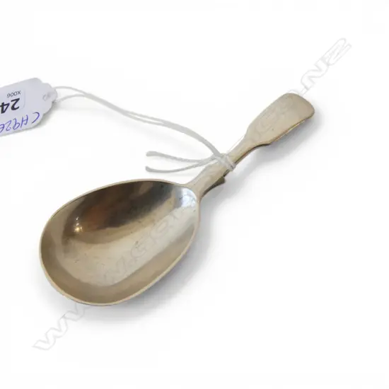 VICTORIAN STG SILVER TEA CADDY SPOON, CHAWNER & Co, LONDON 1880, 15.67gms