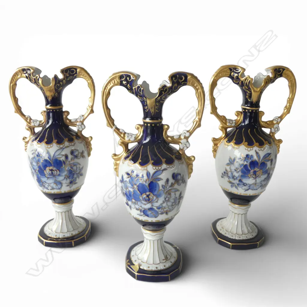 3 ROYAL DUX VASES H.275mm Image 1++