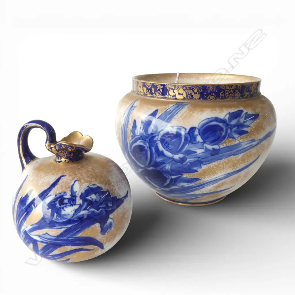 2 PCES ROYAL DOULTON BURSLEM Dia.220mm Image 1++