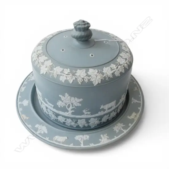 JASPERWARE CHEESE DOME & PLATE Dia.320mm