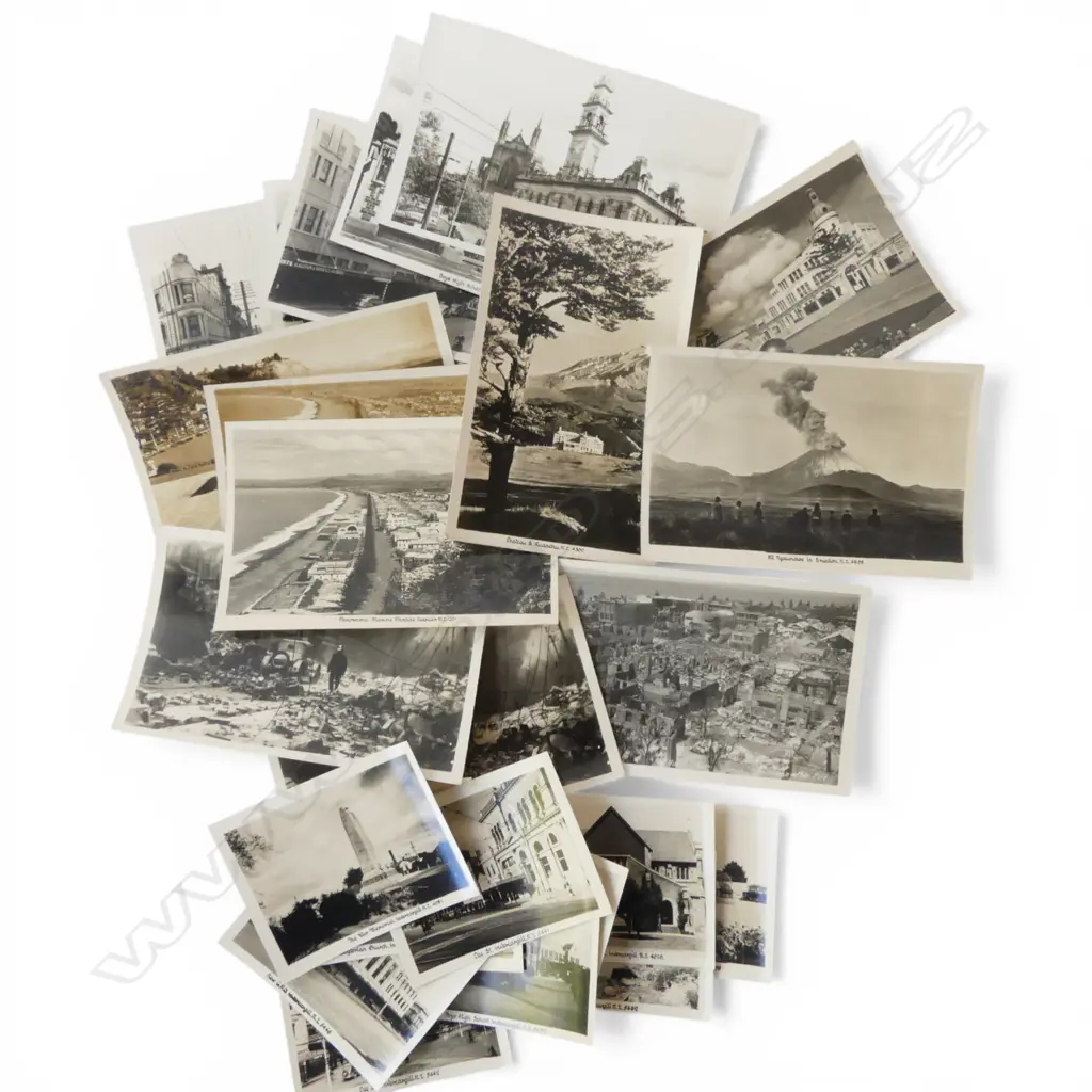 EARLY 20thC PHOTOS OF NZ TOWNS Image 1++
