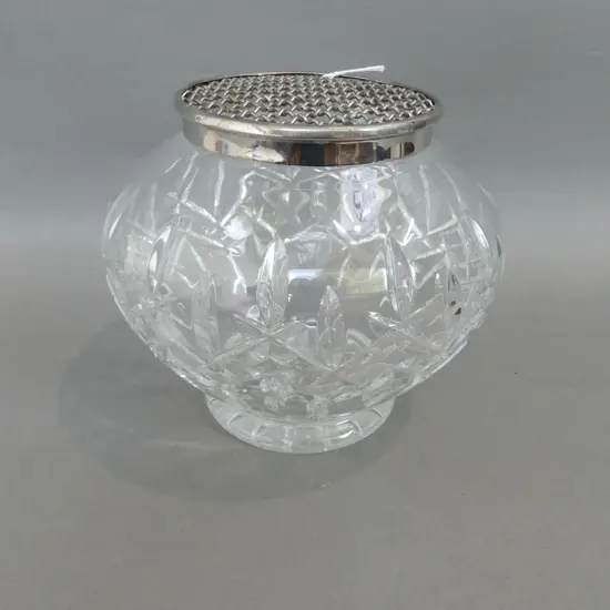ROYAL DOULTON CRYSTAL VASE H.150mm