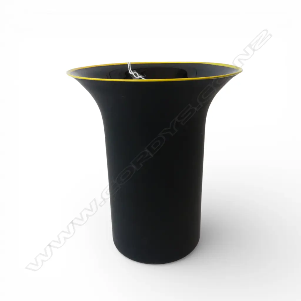 ITALIAN CROWN CORNING GLASS VASE H220mm Image 1++