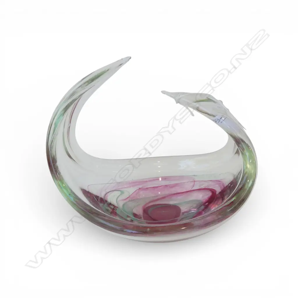    HOKITIKA ART GLASS BOWL Image 1++