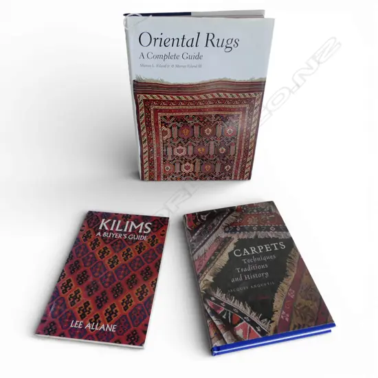 3 RUG REFERENCE BOOKS