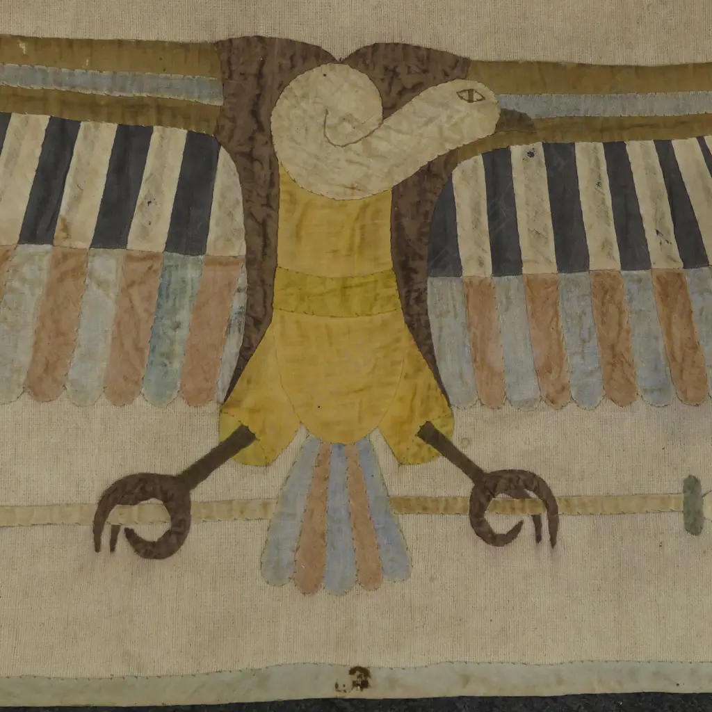 EGYPTIAN WALL HANGING orig. purchased by Toss Wollaston & Peter McLeavey Image 1++