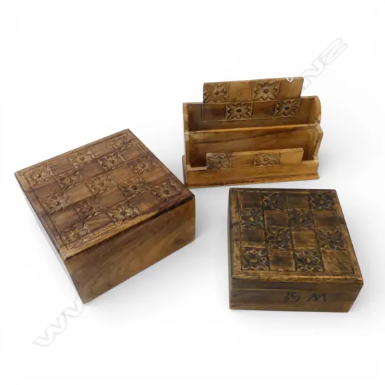 ASST WOODWARE BOXES ETC