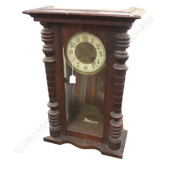 ANTIQUE CLOCK H.590mm, FAULTS