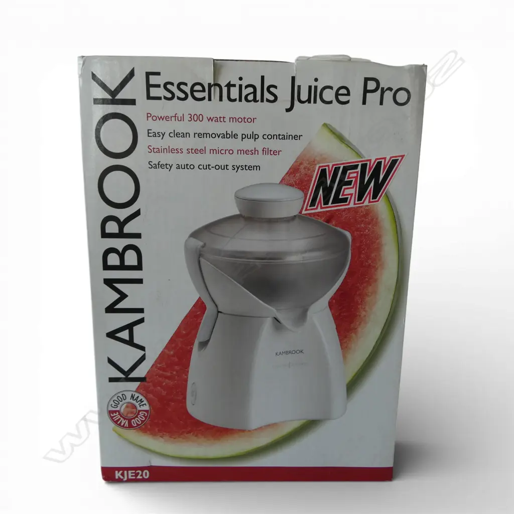 KAMBROOK BOXED 'ESSENTIALS JUICE PRO' MACHINE Image 1++