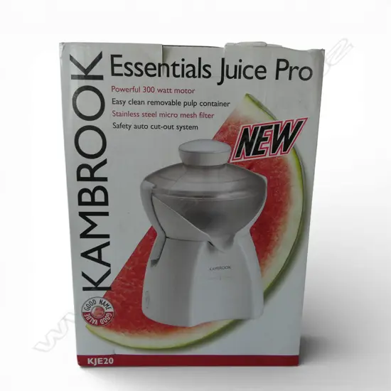 KAMBROOK BOXED 'ESSENTIALS JUICE PRO' MACHINE