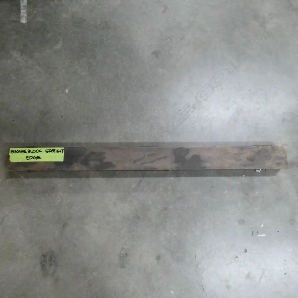ENGINE BOX STRAIGHT EDGE, IN WOODEN BOX L.970mm Image 1++