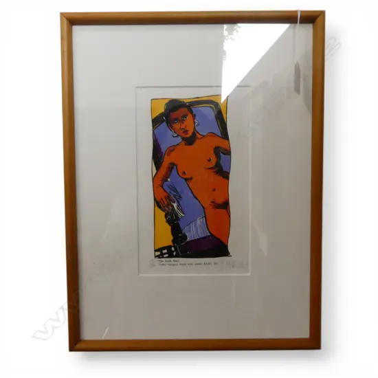 JACQUES CHARLIER, THE SOUTH SEAS?, PRINT Ed. 17/190, 230x135mm