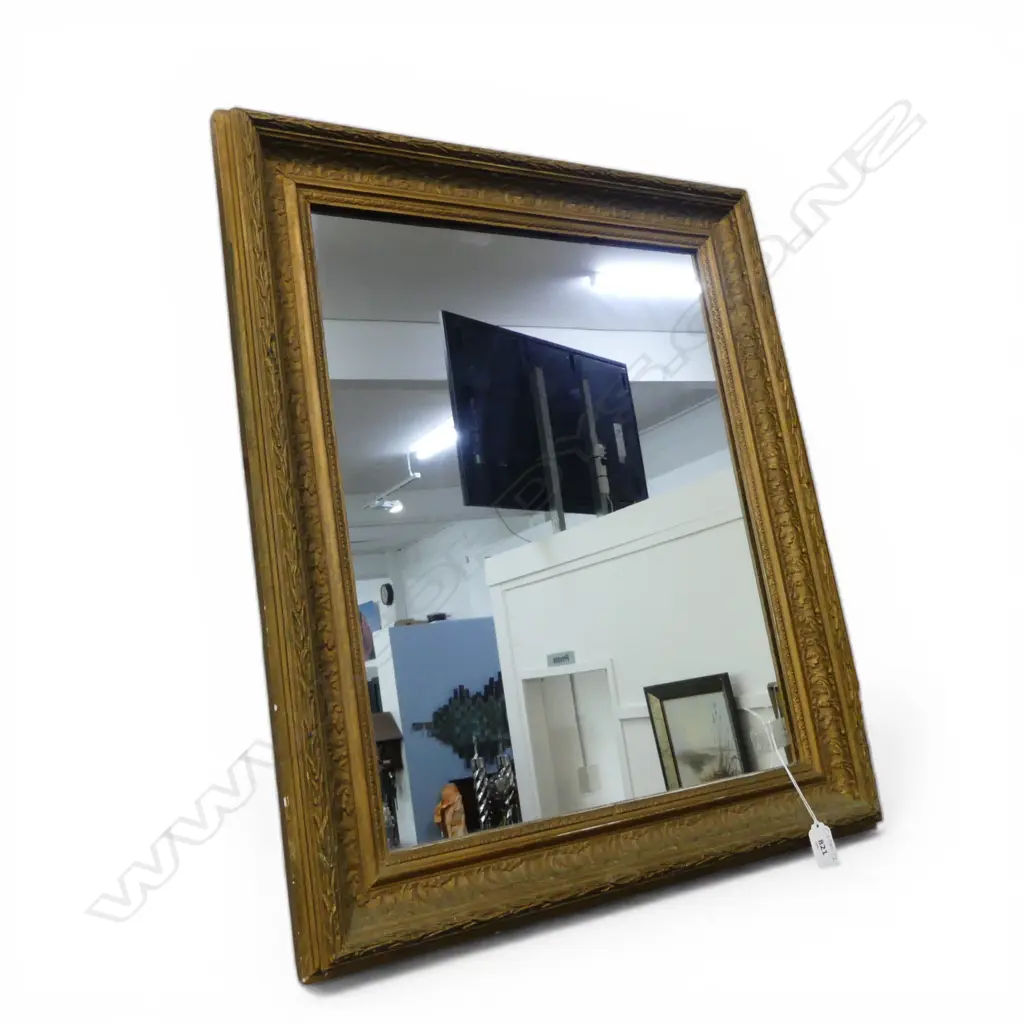 GILT FRAMED MIRROR 630x535mm Image 1++