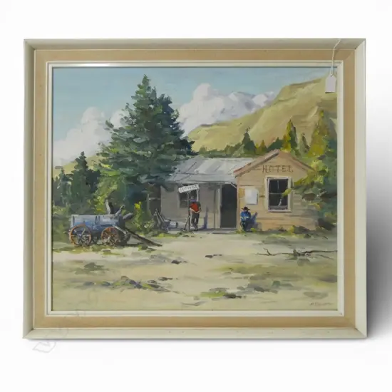 OIL ON BOARD SKIPPER HOTEL BY HUTCHENSON H520 W600