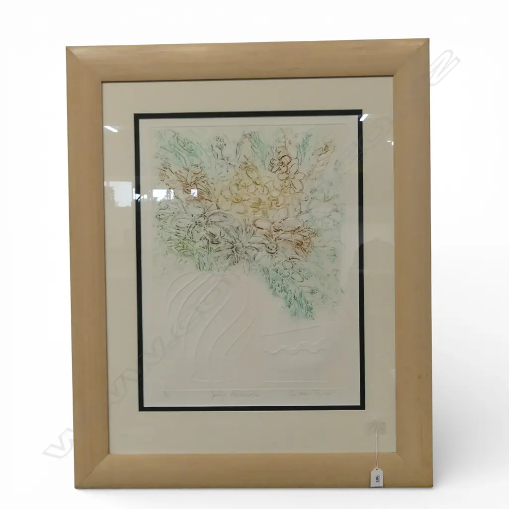 CYNTHIA TAYLOR 'SPRING BLOSSOMS' PRINT 5/60 545x410mm Image 1++