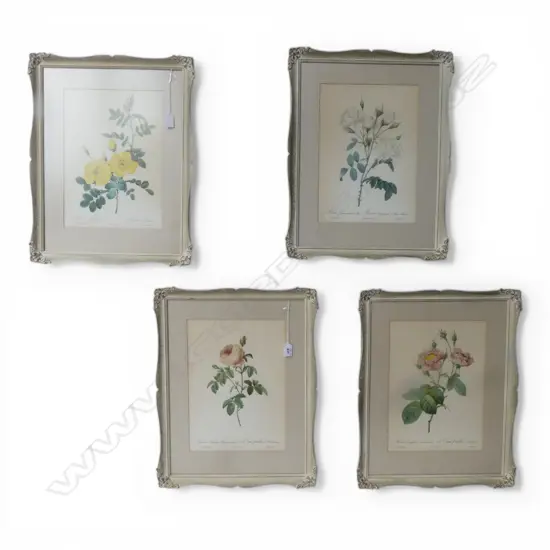 FOUR FRAMED BOTANICAL PRINTS