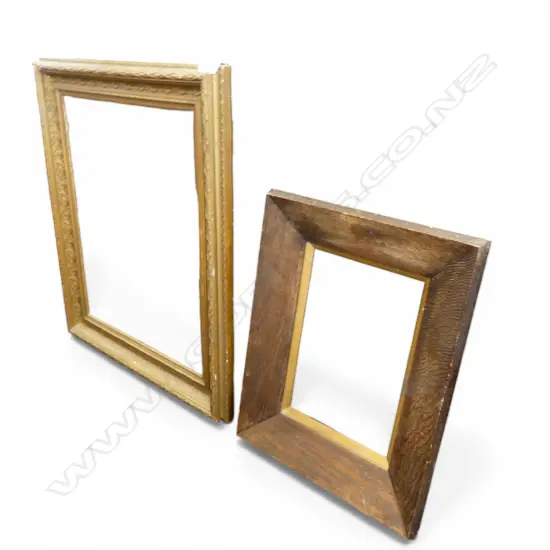 2 EMPTY ART FRAMES