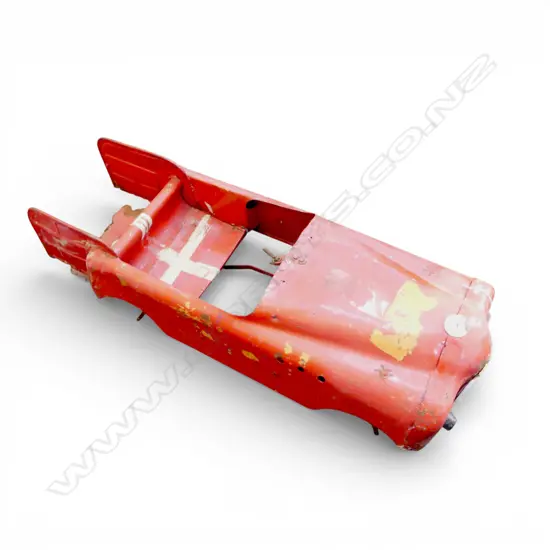 PEDDLE CAR BODY ONLY rust L.1300mm