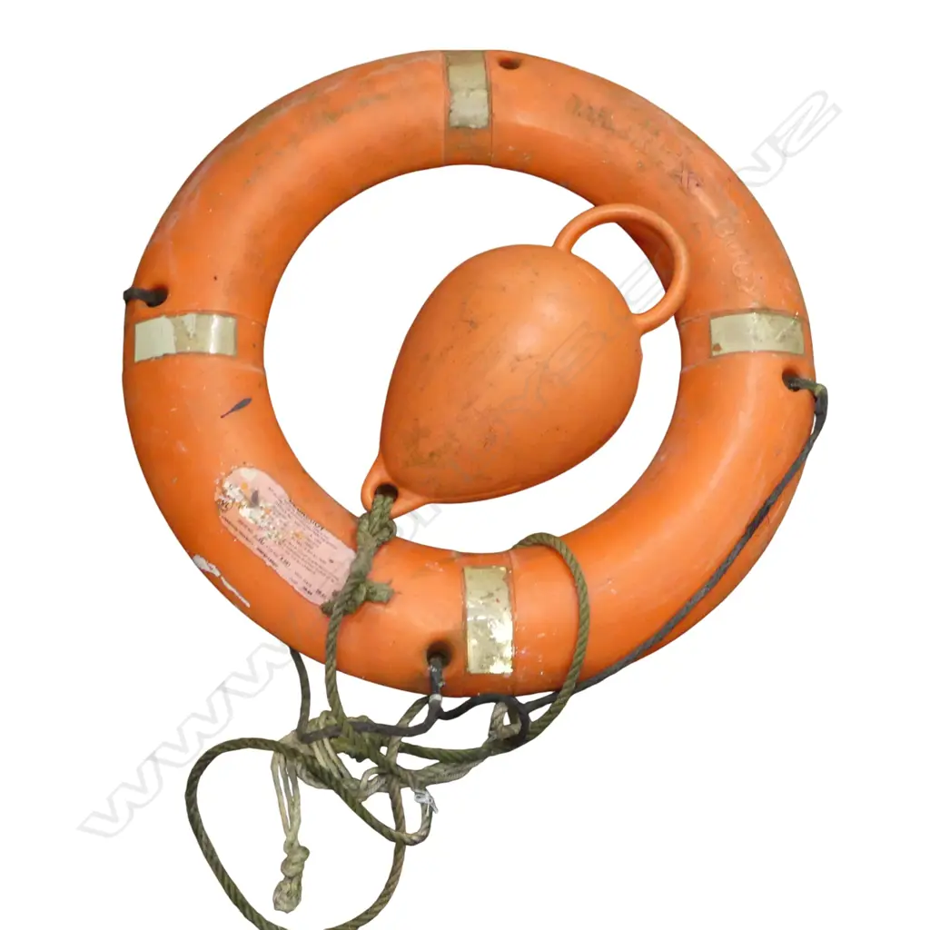 LIFE RING 'CALYPSO / KAIPARA' 750mm dia + BOUY Image 1++