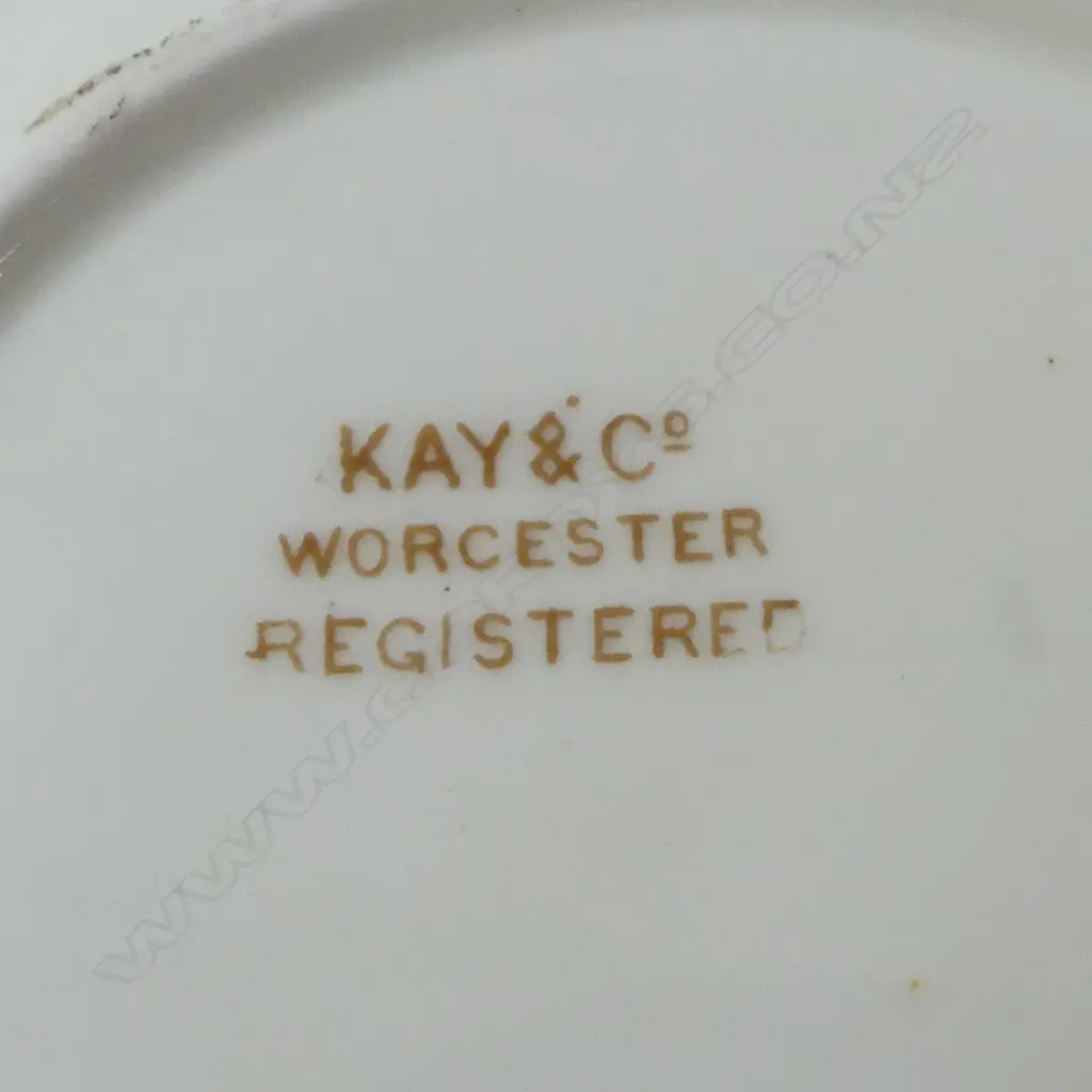 KAY & CO WORCESTER TEA SET, ETC Image 1++