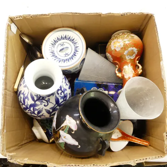 ASST. EPNS CUTLERY, ORIENTAL CHINA ETC