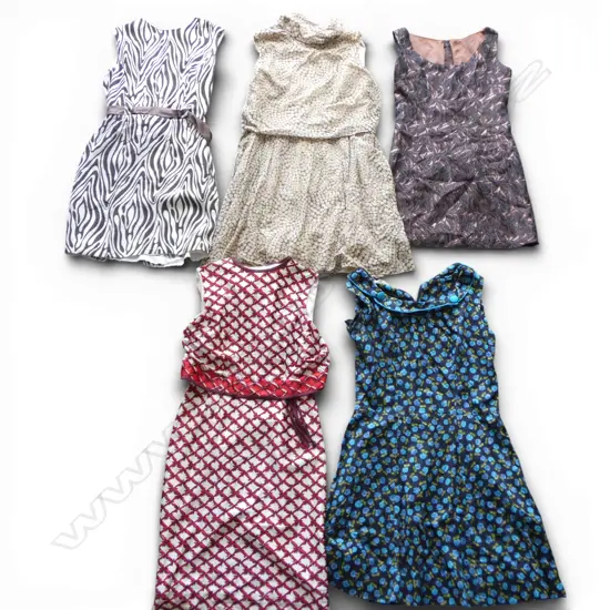 5 1960s SUMMER DRESSES