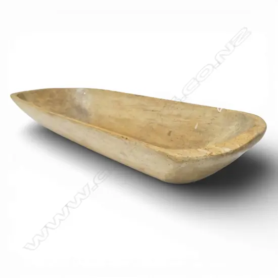 A 19thC EUROPEAN PINE DOUGH BIN with OLD BORER L.900mm