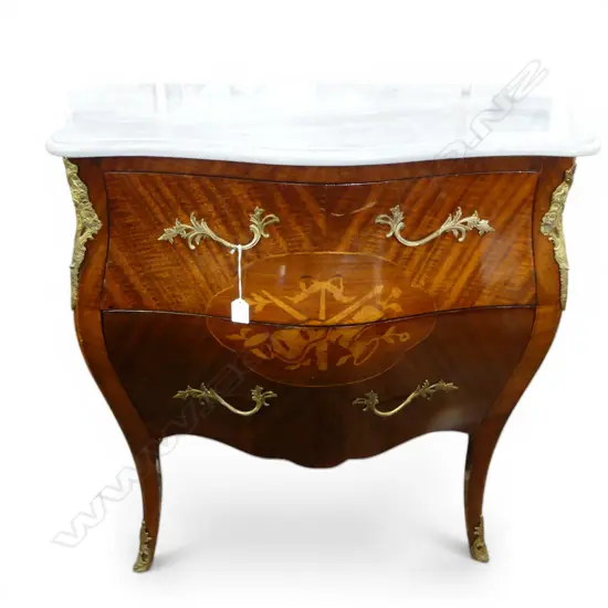 FRENCH BOMBE COMMODE - SMALL PROPORTIONS 860x405x845mm
