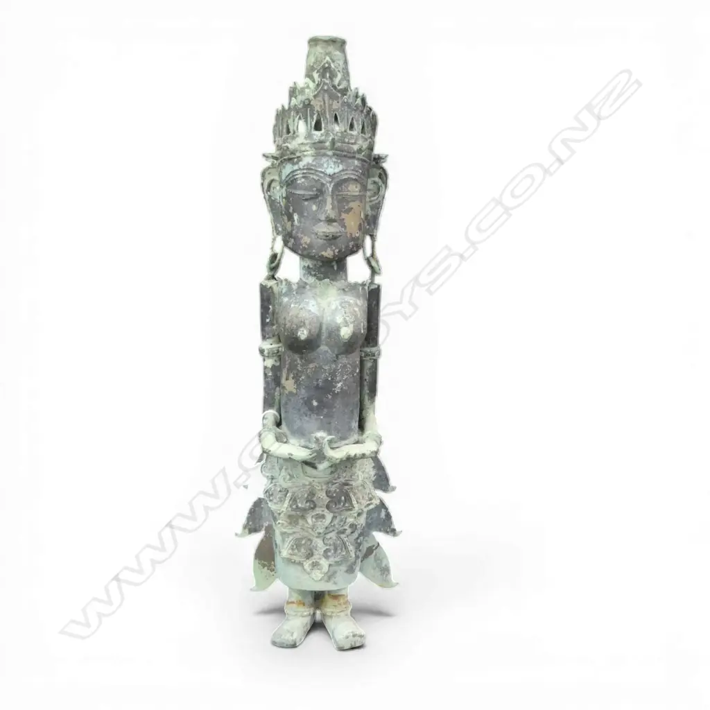 ORIENTAL METAL FIGURE H.520mm Image 1++