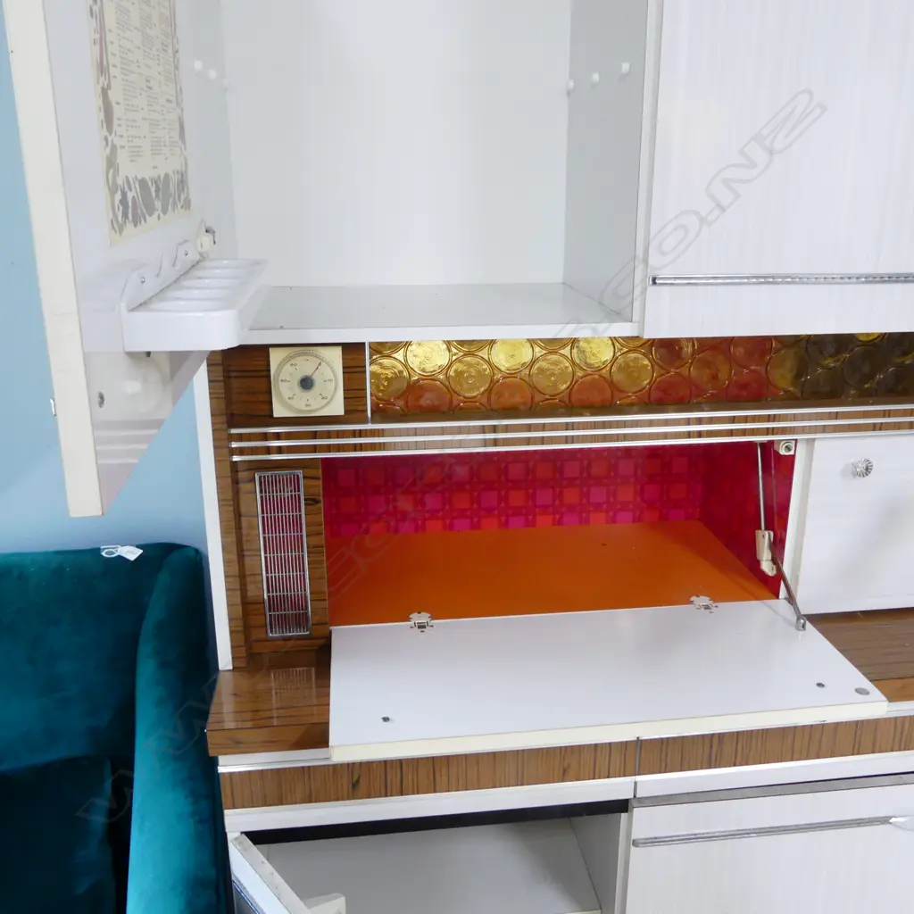 2PC 1970S FRENCH KITCHEN UNIT H2000MM L1840MM Image 1++