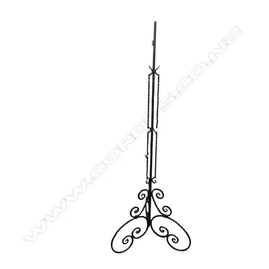 FRENCH WROUGHT STANDARD LAMP BASE H1680MM