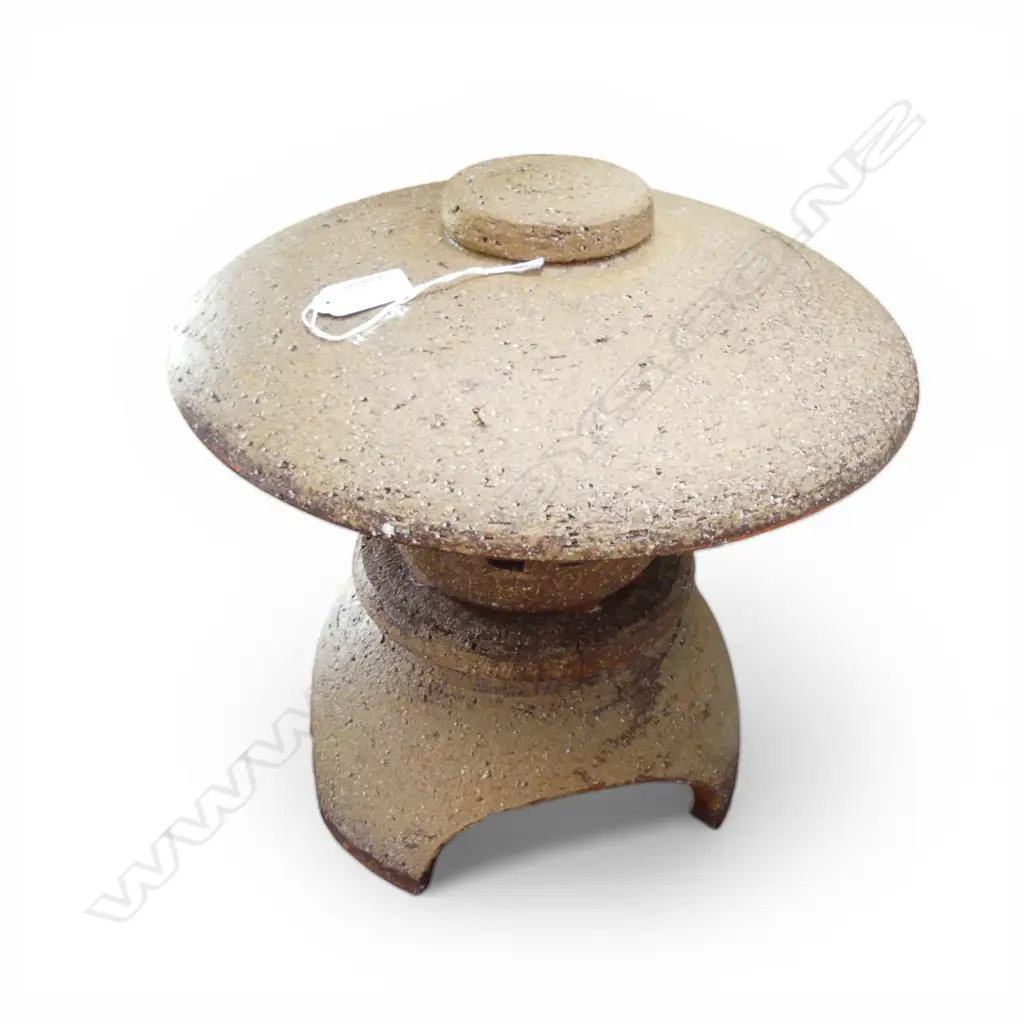 ORIENTAL POTTERY 2 PCE GARDEN LANTERN H.310mm Image 1++