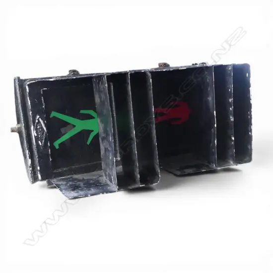 VINTAGE WALK / DONT WALK SIGN H.560mm