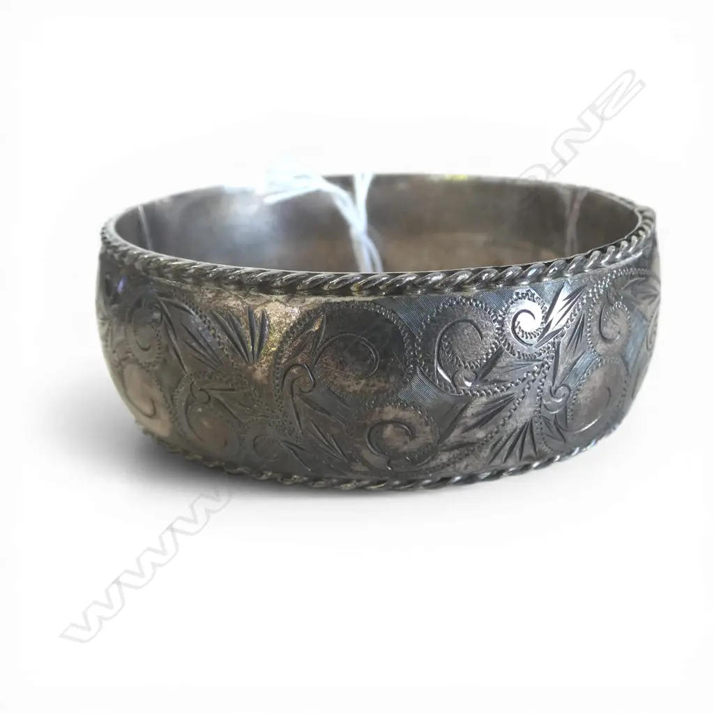 S/SILVER BANGLE 40GMS Image 1++