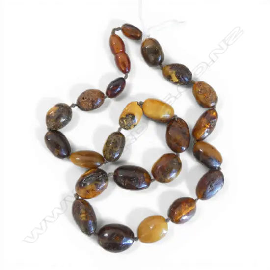 AMBER NECKLACE L.555mm