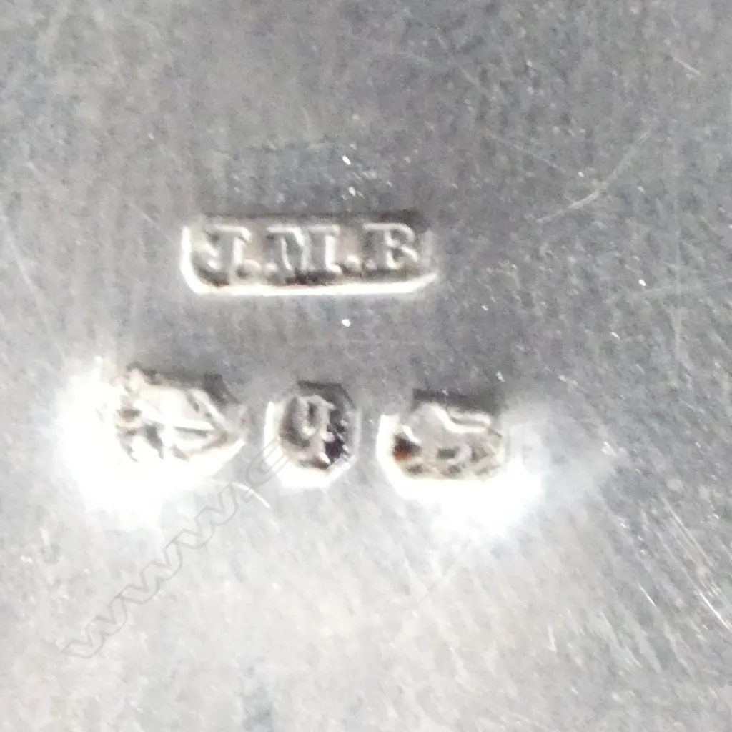 STG SILVER 'GREEN MAN' TEA CADDY SPOON, JOHN MILLWARD BANKS, BIRMINGHAM 1890, 8gms Image 1++