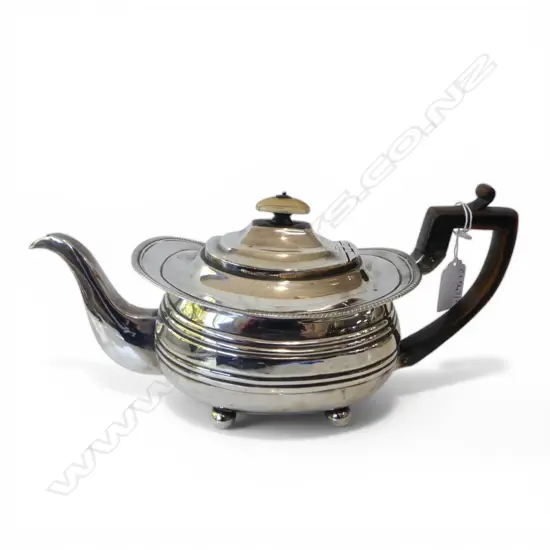 STG SILVER TEAPOT, LONDON 1816 606gms