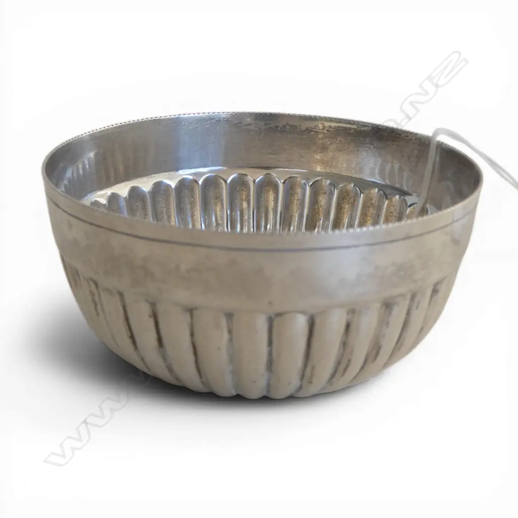 STG SILVER SUGAR BOWL, SHEFFIELD 1900, 79gms Image 1++