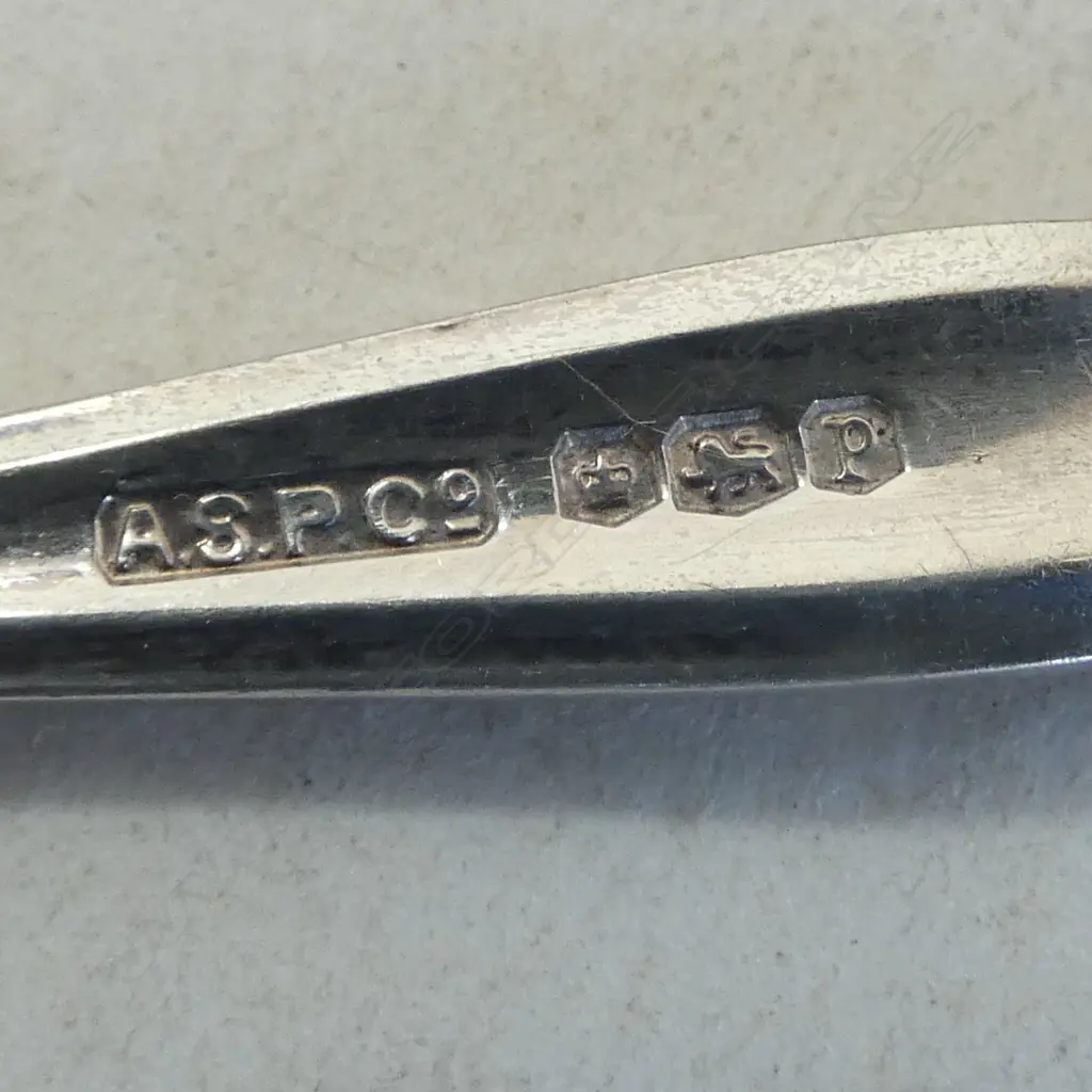 Sheffield 1932 set 6 COFFEE SPOONS 52gms Boxed Image 1++