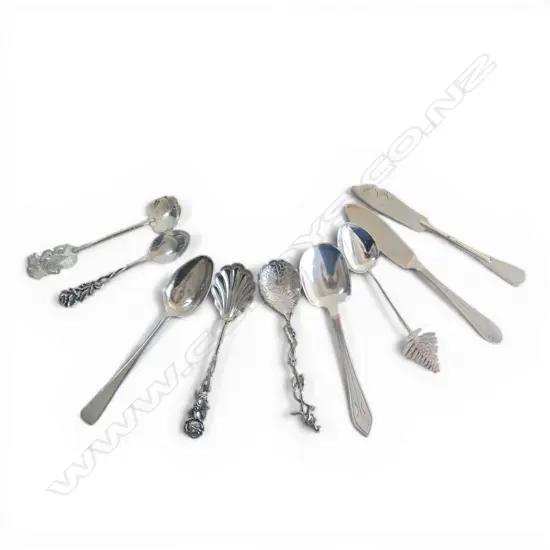 9 PCES SILVER CUTLERY 109gms