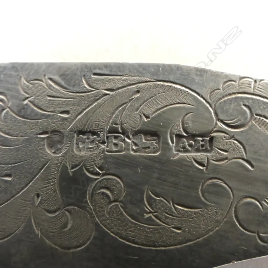 VICTORIAN SOLID STG SILVER KNIFE & FORK, SHEFFIELD 1846, 95gms Image 1++