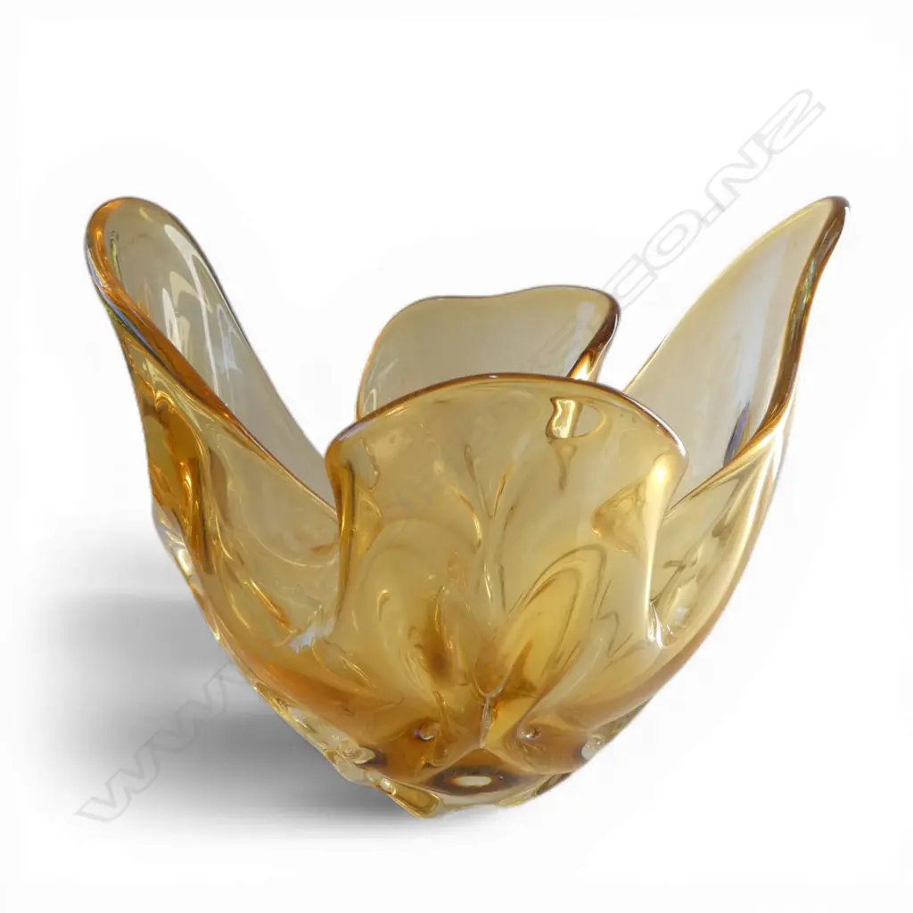 FREE FORM STUDIO GLASS VASE H. 205mm Image 1++