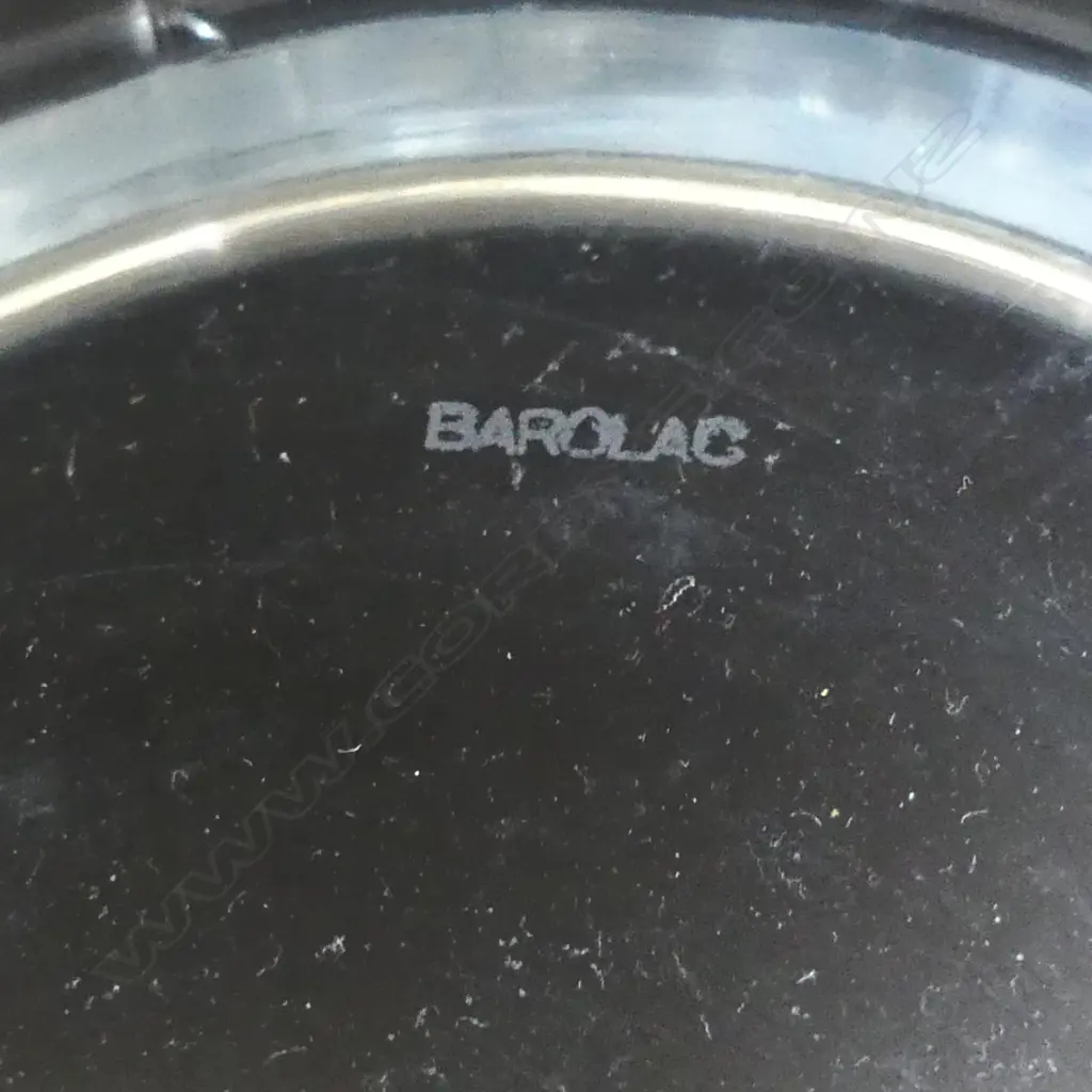 BAROLAC GLASS CHEQOSLOVAKIAN WATERLILY LUSTER BOWL DIA 280MM Image 1++