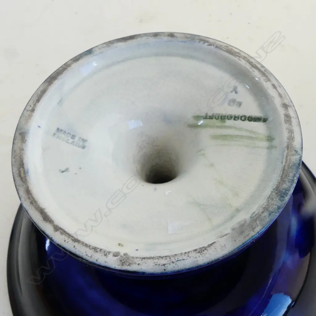 MOORCROFT PANSY COMPORT H.115mm Image 1++