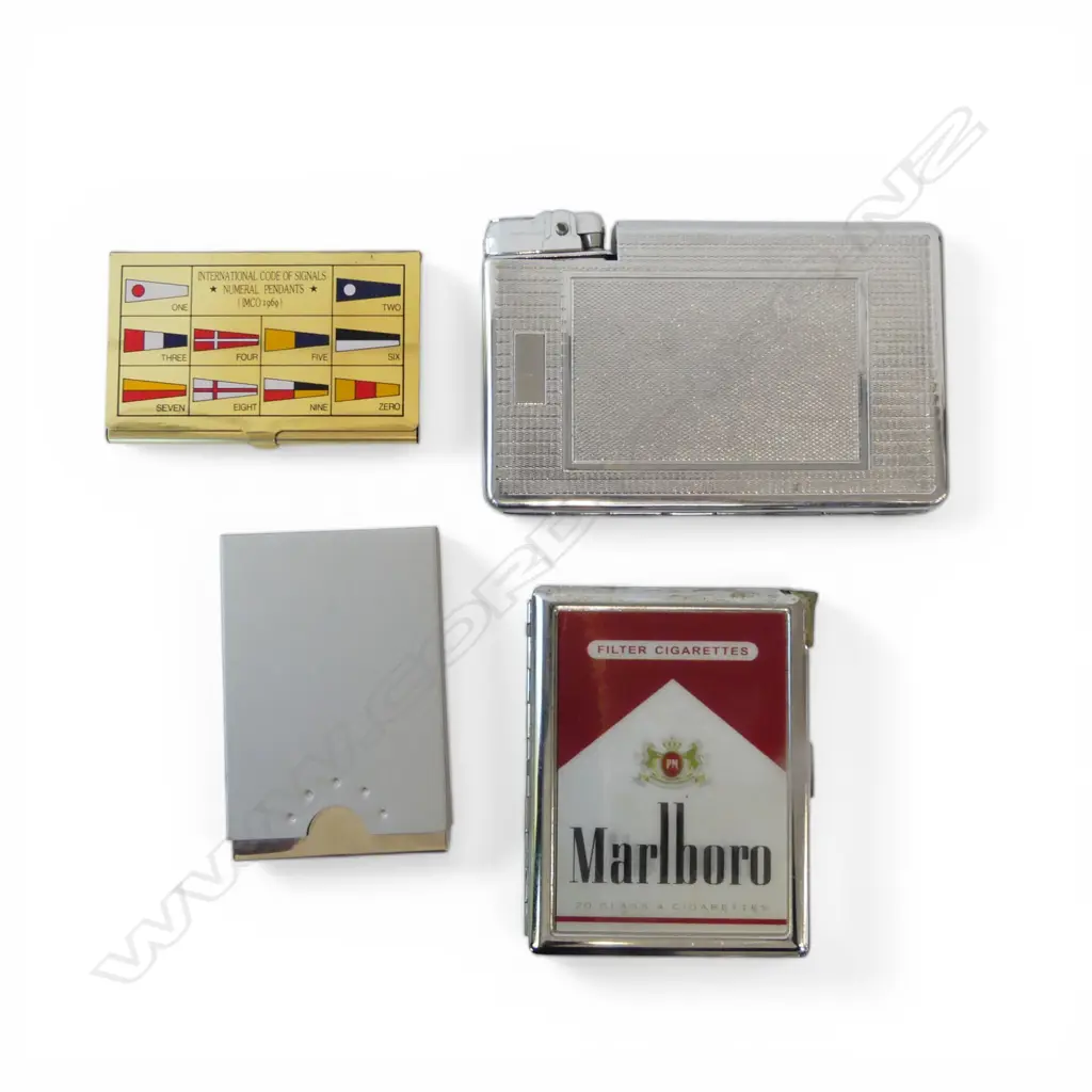 2 CIG. CASES + 2 CARD CASES Image 1++