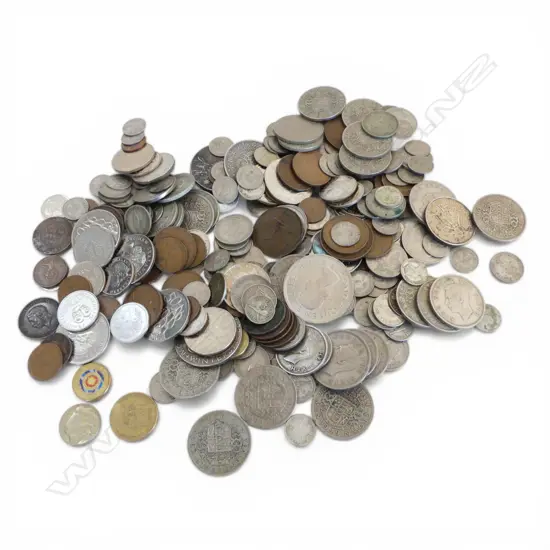 ASST. NZ & WORLD COINS