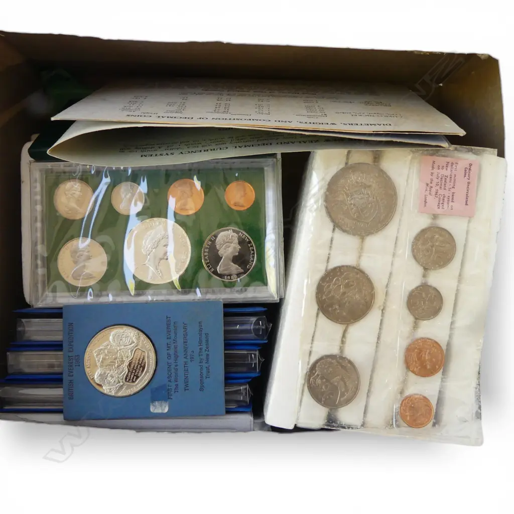 ASST. COIN SETS / ISSUES; AUS / NZ Image 1++