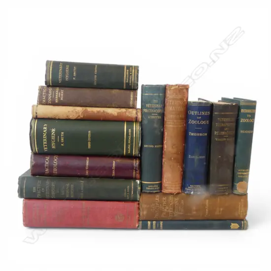 ASST. VETINARY & ZOOLOGICAL REFERENCE VOLUMES