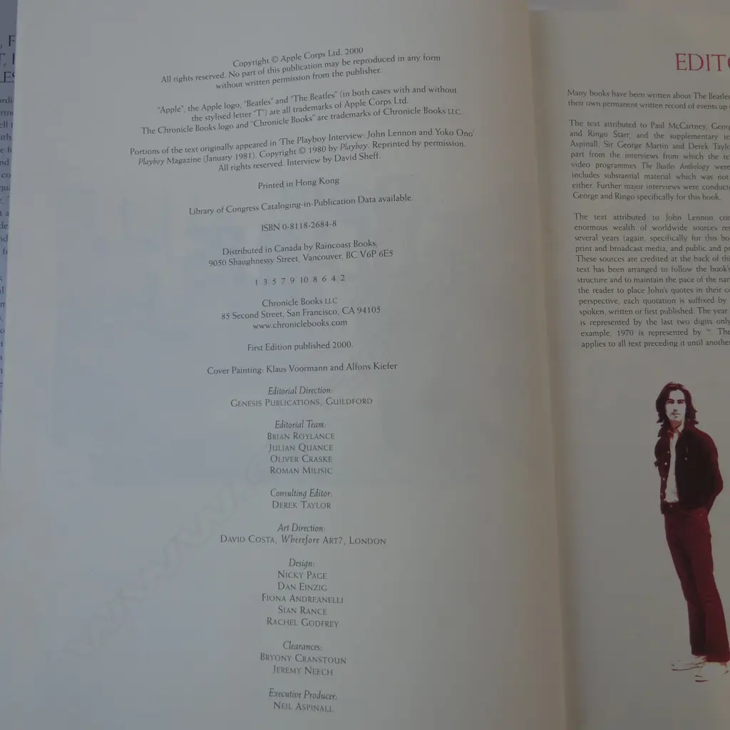 THE BEATLES ANTHOLOGY & THE JOHN LENNON LETTERS Image 1++